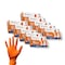 Handcare Disposable Gloves, Heavy Duty, 8 mil Palm, Nitrile, Powder-Free, M, 1000 PK, Orange HC-NEOR80MD - alternate 1
